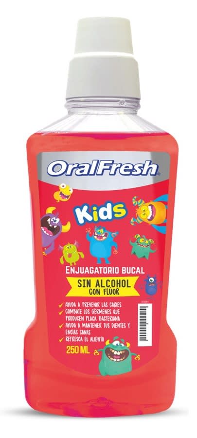 ORAL FRESH ENJUAGUE BUCAL 250 ML KIDS1
