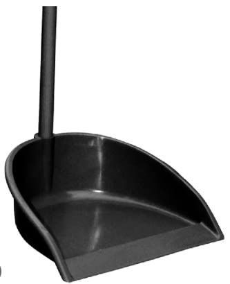 PALA PLÁSTICA NEGRA REDONDA1