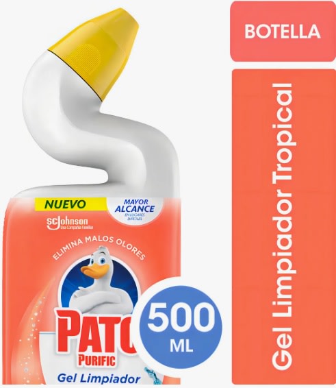 PATO PURIFIC 500 ML GEL WC BRISA TROPICAL1