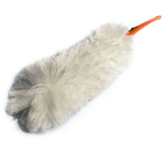 PLUMERO MICROFIBRA BLANCO SUAVE CON MANGO1