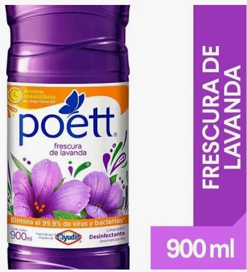 POETT LIMPIAPISOS 900 ML FRESCURA DE LAVANDA1
