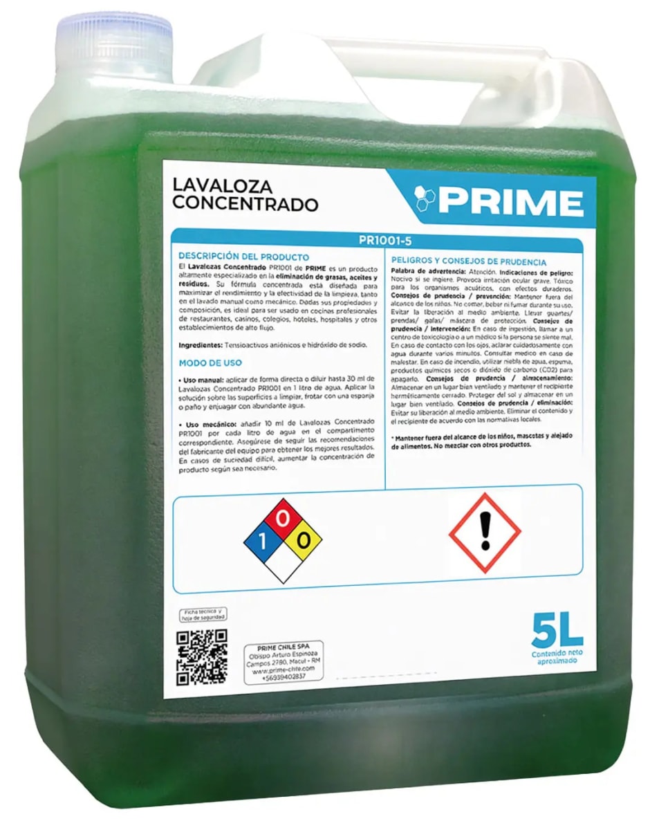 PRIME LAVALOZA CONCENTRADO 5 LT1