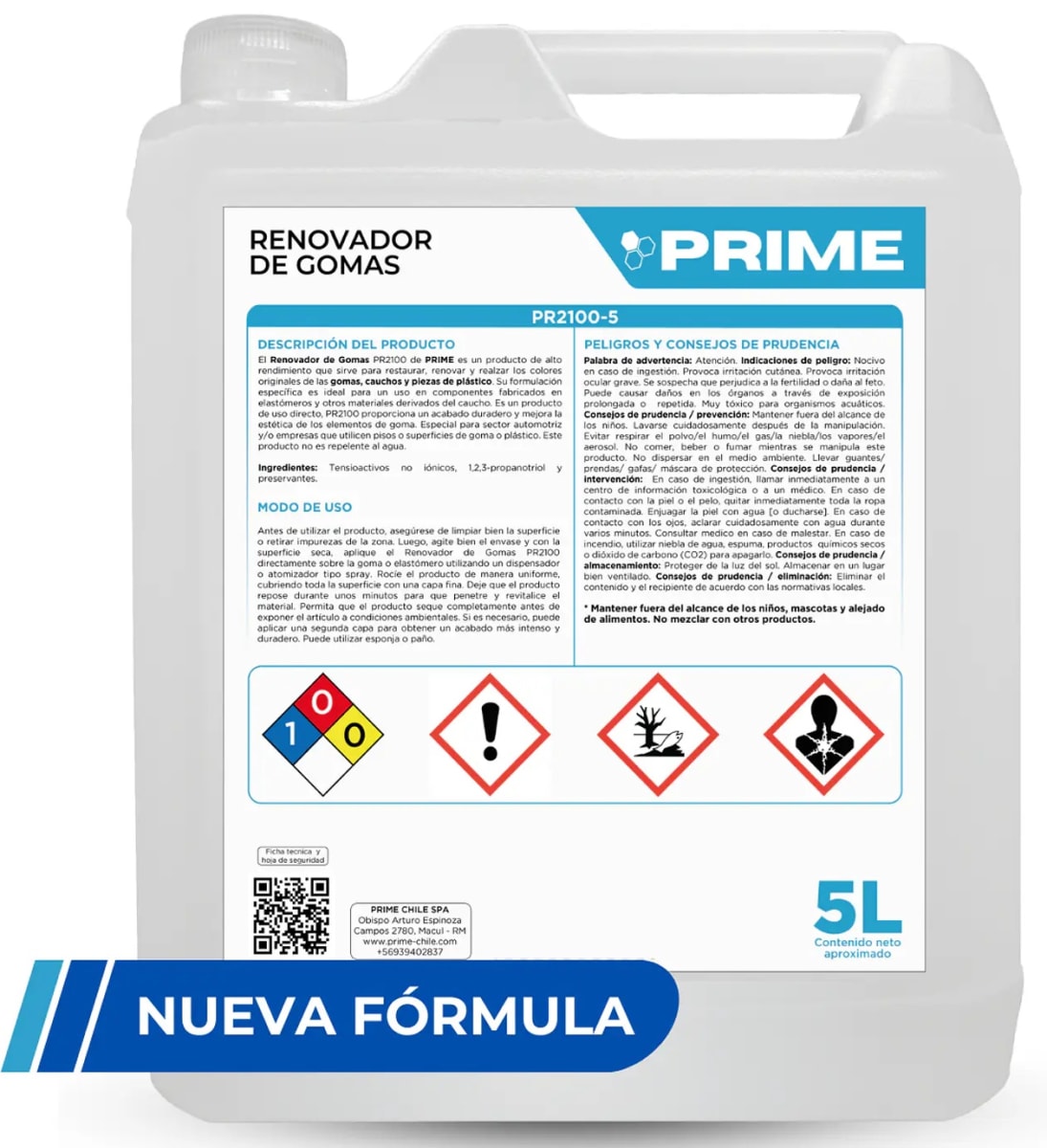 PRIME RENOVADOR DE GOMAS 5 LT1