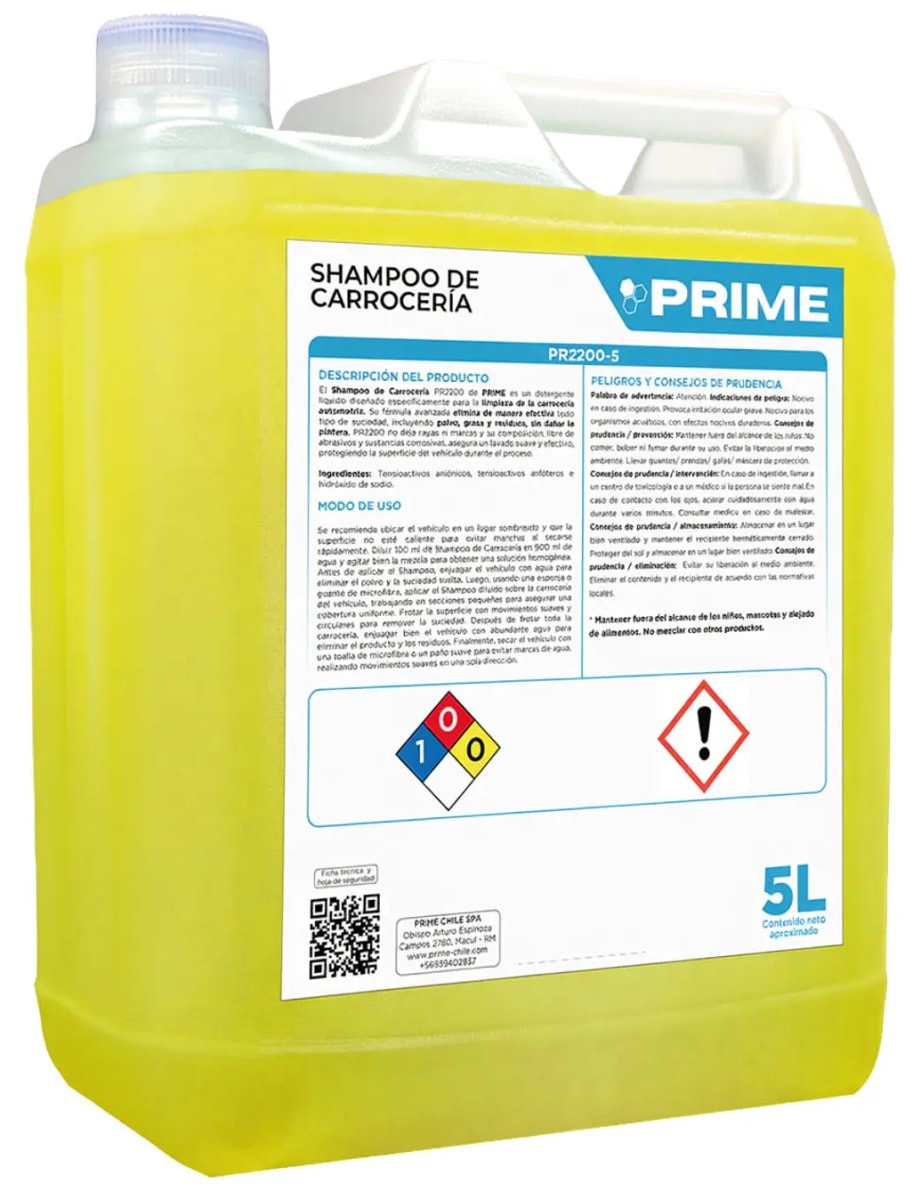 PRIME SHAMPOO CARROCERÍA 5 LT1