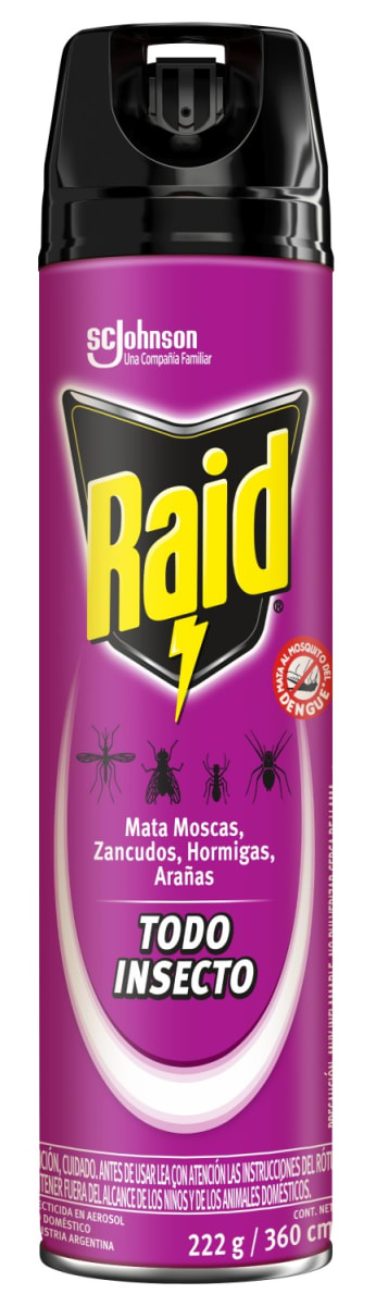 RAID INSECTICIDA 360 CC MATA TODO INSECTO1