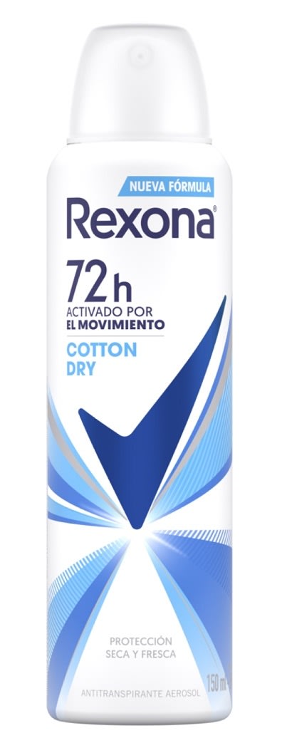 REXONA DESODORANTE SPRAY 150 ML COTTON1
