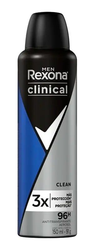 REXONA CLINICAL DESODORANTE SPRAY 150 ML CLEAN1