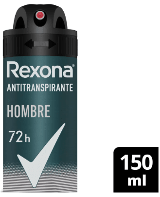 REXONA DESODORANTE SPRAY 150 ML HOMBRE 72 H1
