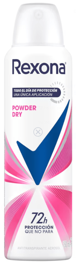 REXONA DESODORANTE SPRAY 150 ML POWDER DRY MUJER 72 H1