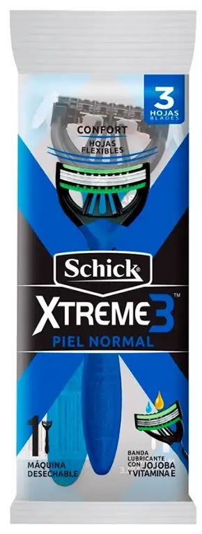 SCHICK XTREME MÁQUINA AFEITAR 3 HOJAS NORMAL1