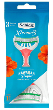 SCHICK 3 HOJAS HAWAIIAN1