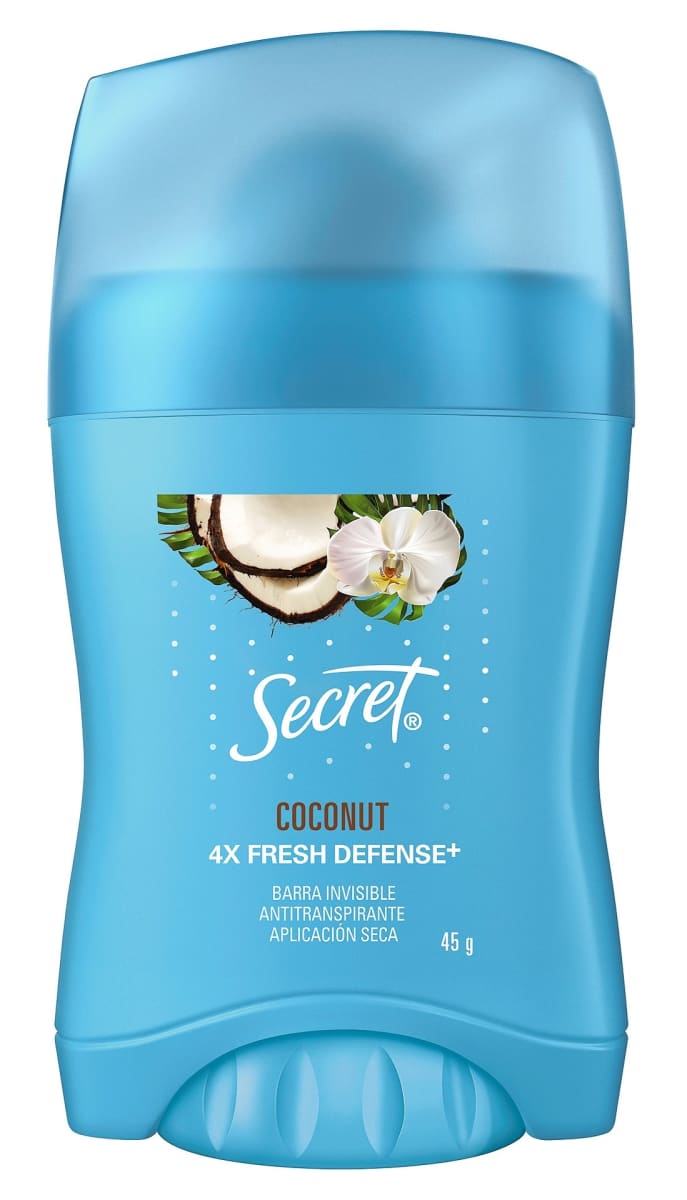 SECRET DESODORANTE BARRA 45 GR COCONUT1