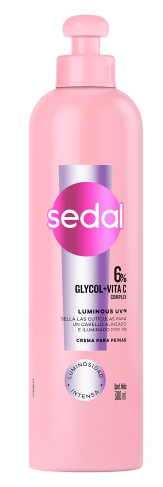 SEDAL CREMA PEINAR 300 ML 6% GLYCOL + VIT C1