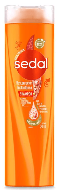 SEDAL SHAMPOO 340 ML RESTAURACIÓN1