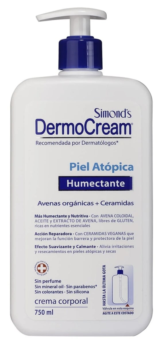 SIMONDS DERMO CREAM 750 ML PIEL ATÓPICA1