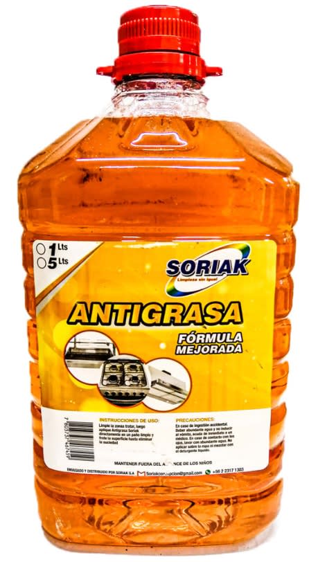 SORIAK DESENGRASANTE 5 LTS1