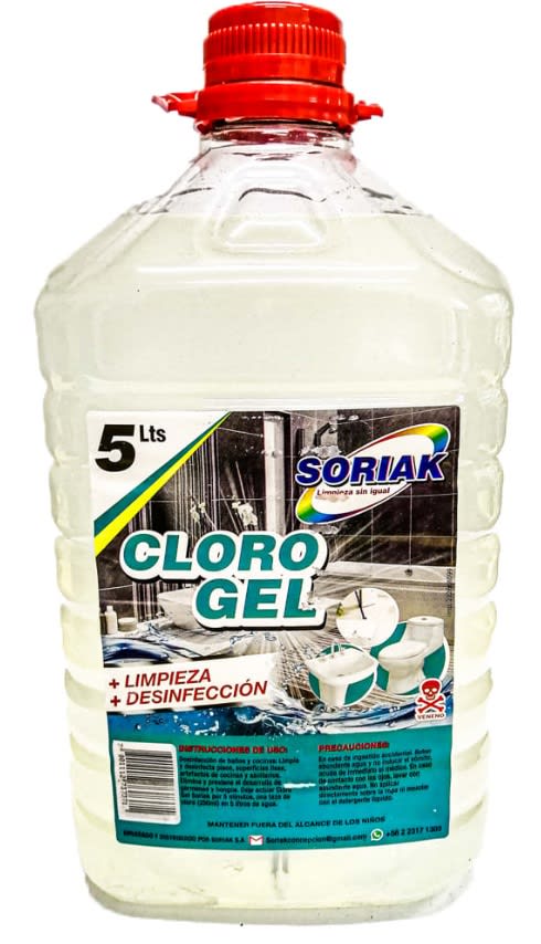 SORIAK CLORO GEL 5 LTS TRADICIONAL1
