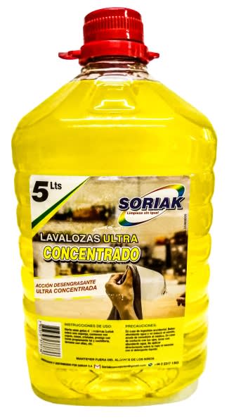 SORIAK ULTRA LAVALOZA CONCENTRADO 5 LT1