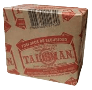 TALISMAN FÓSFORO 10 CAJITAS 38 UN CADA UNA APROX.1