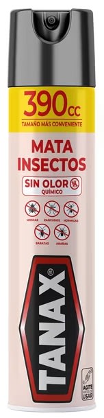 TANAX INSECTICIDA SPRAY 390 CC MATA INSECTOS SIN OLOR1