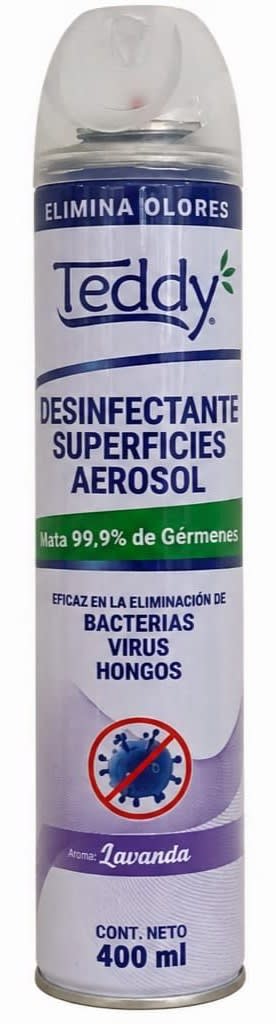 TEDDY DESINFECTANTE SPRAY 400 ML LAVANDA1
