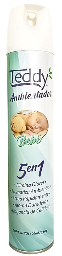 TEDDY DESODORANTE SPRAY 400 ML BEBÉ1
