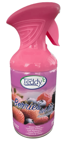 TEDDY DESODORANTE 250 ML BERRIES CON GATILLO1