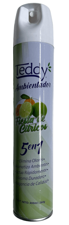 TEDDY DESODORANTE EN SPRAY 400 ML CÍTRICO1
