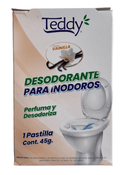 TEDDY PASTILLA INODORO 45 GRS VAINILLA1