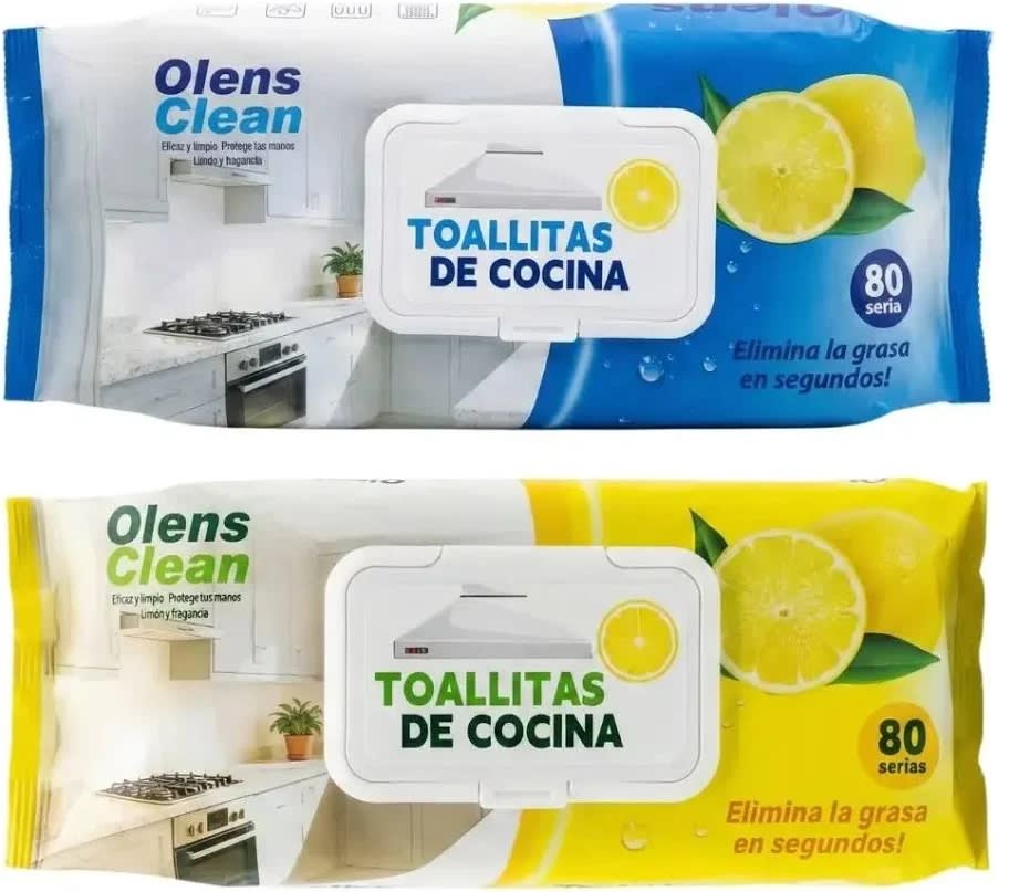 OLENS CLEAN TOALLA HÚMEDA DESENGRASANTE 80 UN CON TAPA1