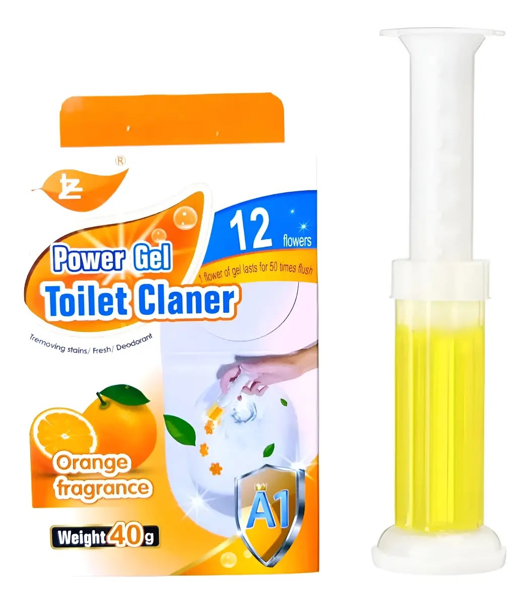 TOILET CLEANER POWER DISCO GEL WC 12 UN1