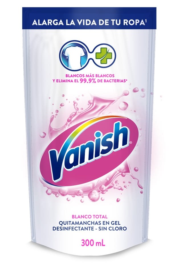 VANISH QUITAMANCHAS DOYPACK 300 ML ROPA BLANCA1