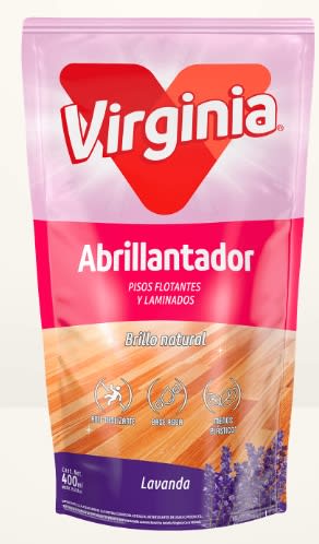 VIRGINIA ABRILLANTADOR PISO FLOTANTE 400 ML DPK LAVANDA1