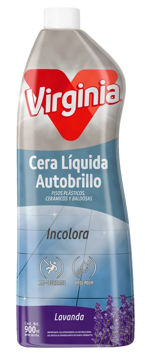 VIRGINIA CERA LÍQUIDA AUTOBRILLO 900 ML INCOLORA1