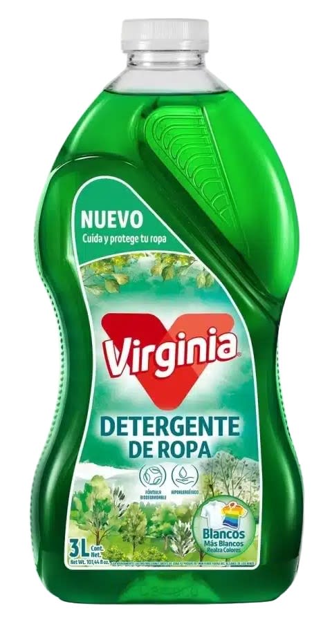 VIRGINIA DETERGENTE LÍQUIDO 3 LT BOSQUE1