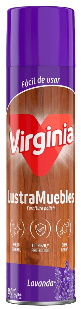 VIRGINIA LUSTRAMUEBLE SPRAY 360 CC LAVANDA1