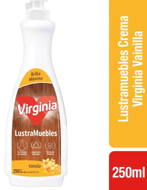 VIRGINIA LUSTRAMUEBLE 250 ML VAINILLA1
