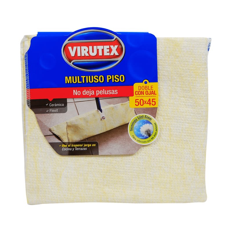 VIRUTEX TRAPERO 45X50 CM DOBLE CON OJAL1