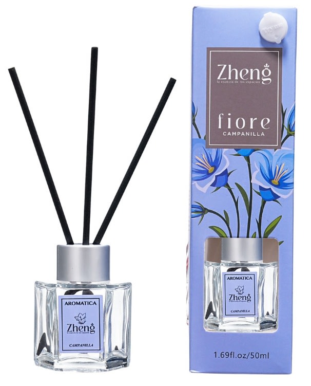 ZHENG DIFUSOR AROMÁTICO 50 ML CAMPANILLA 5 VARILLAS1