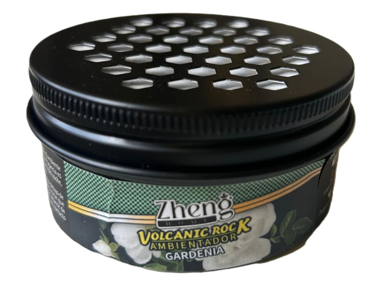 ZHENG ROCA VOLCÁNICA PERFUMADA PARA AUTOMÓVIL GARDENIA2