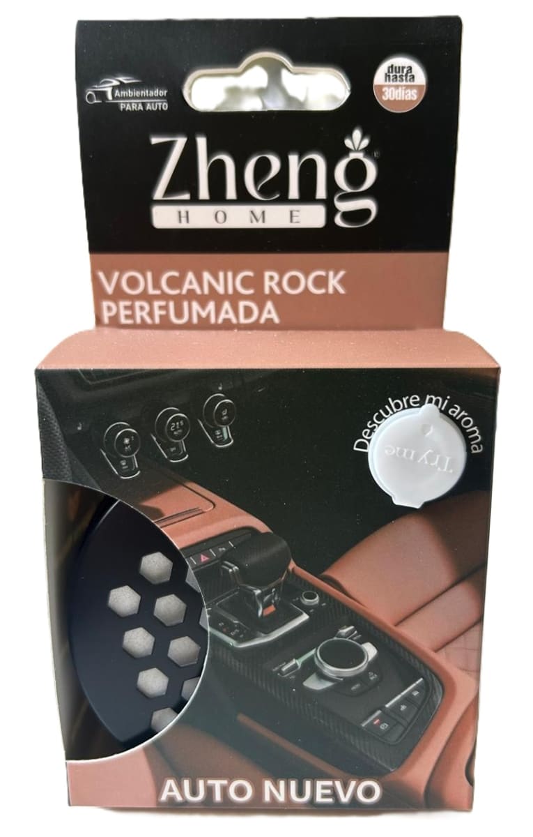 ZHENG ROCA VOLCÁNICA PERFUMADA PARA AUTOMÓVIL AROMA AUTO NUEVO2