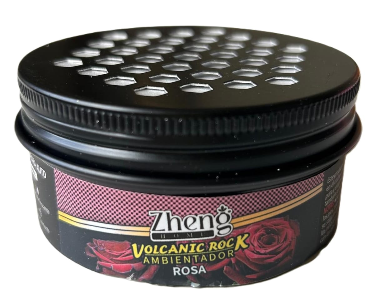 ZHENG ROCA VOLCÁNICA PERFUMADA PARA AUTOMÓVIL AROMA ROSA1