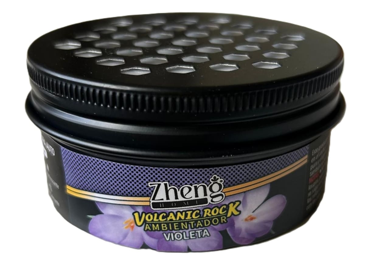ZHENG ROCA VOLCÁNICA PERFUMADA PARA AUTOMÓVIL AROMA VIOLETA2