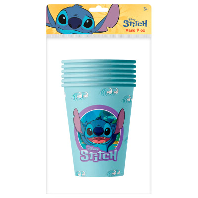 Vaso 9 oz Lilo & Stitch por 6 und1