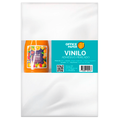 Vinilo Adhesivo Perlado 05 Hojas A4
