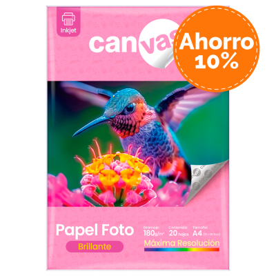 Papel Foto Brillante Por 6 Paq.