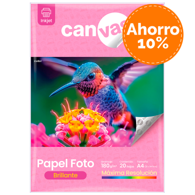 Papel Foto Brillante Por 6 Paq.
