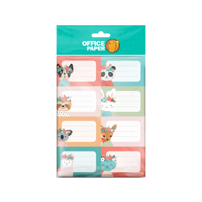 Stickers Escolar Animalitos