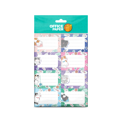 Stickers Escolar Gatitos