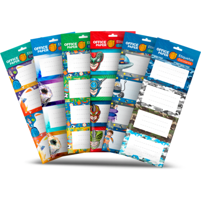 Stickers Escolares Niños